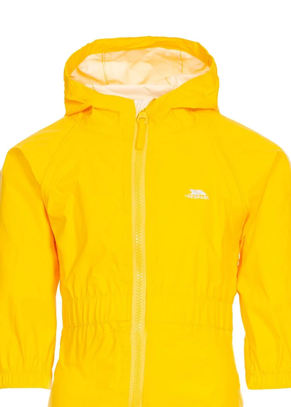 Trespass Baby Yellow Button Rain Suit (1-2yrs) - 1.5-2 Yrs Image 3