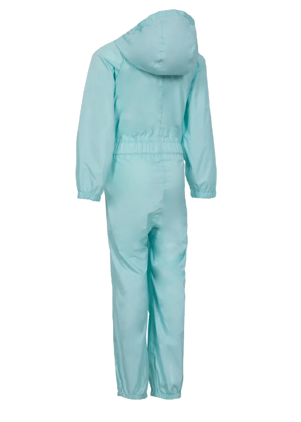 Trespass Baby Sea Blue Button Rain Suit (1-2yrs) - 1-1.5 Yrs Image 2