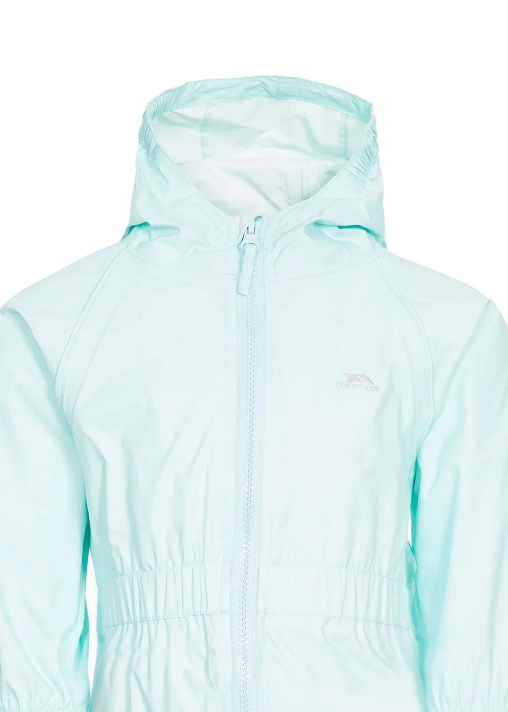 Trespass Baby Sea Blue Button Rain Suit (1-2yrs) - 1-1.5 Yrs Image 3