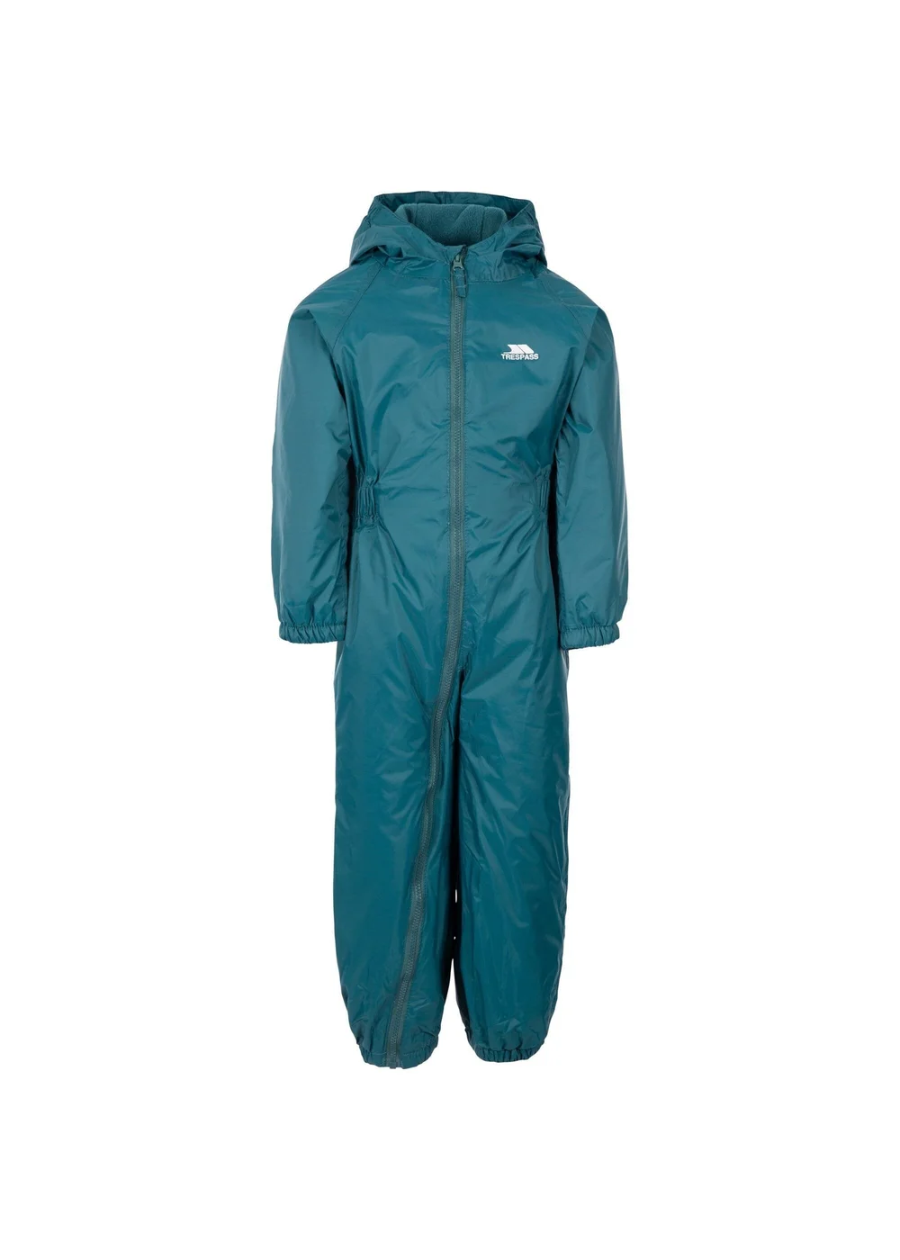 Trespass Baby Teal Button Rain Suit (1-2yrs) - 1.5-2 Yrs Image 1