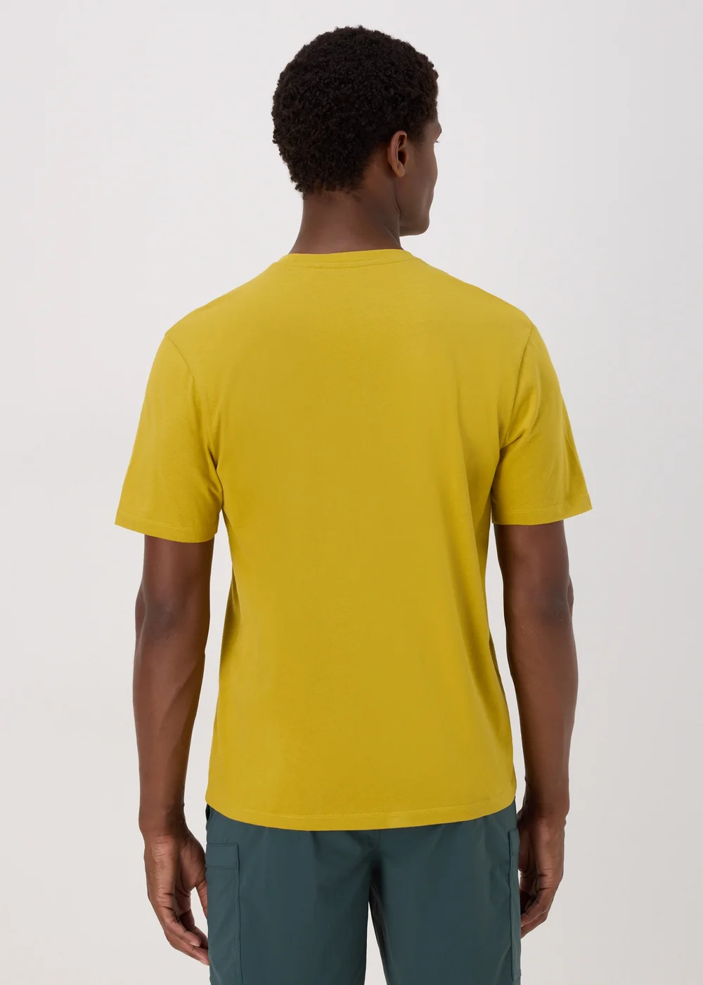 Olive Essential Crewneck T-Shirt - XS Image 2
