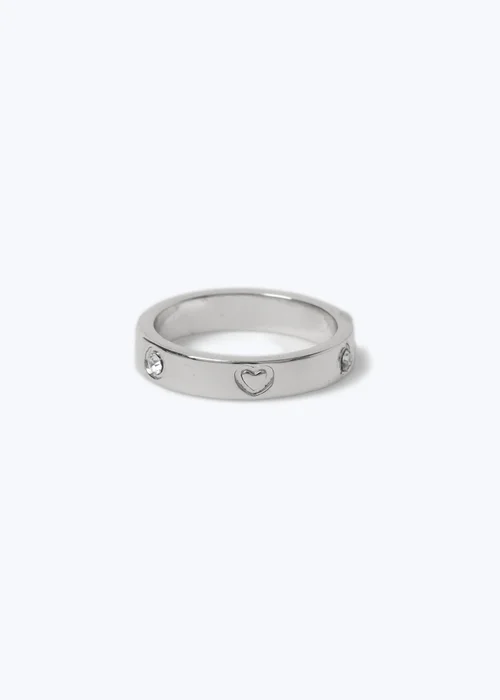 Muse Silver Diamond Ring - One Size Image 2
