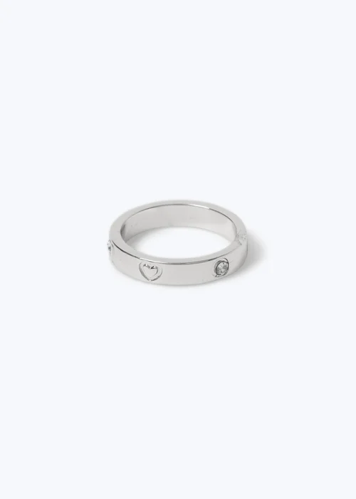 Muse Silver Diamond Ring - One Size Image 1