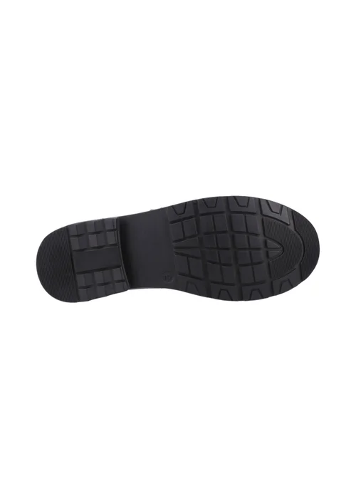 Hush Puppies Boys Black Barry Junior School Shoes (Younger 10-Older 2) - 1 Infants Image 4