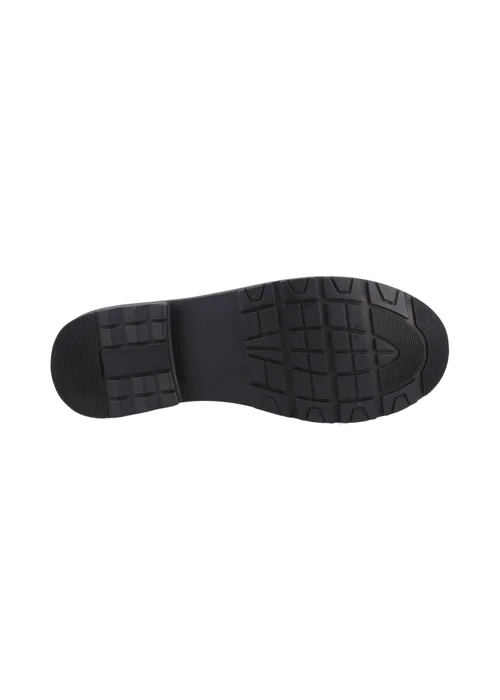 Hush Puppies Boys Black Brian Senior School Shoes (Older 3-6) - 3 Image 4