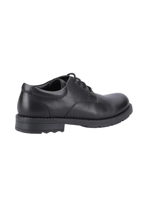 Hush Puppies Boys Black Bruno Senior School Shoes (Older 3-6) - 3 Image 3