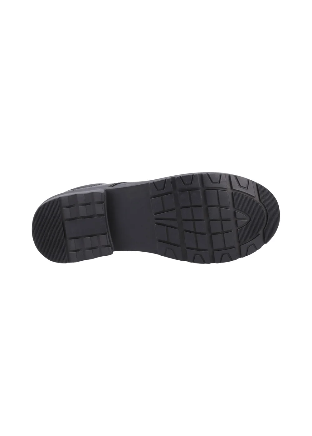 Hush Puppies Boys Black Bruno Senior School Shoes (Older 3-6) - 3 Image 4
