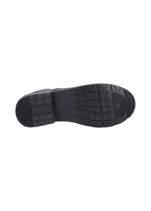 Hush Puppies Boys Black Bruno Senior School Shoes (Older 3-6) - 3 Image 4