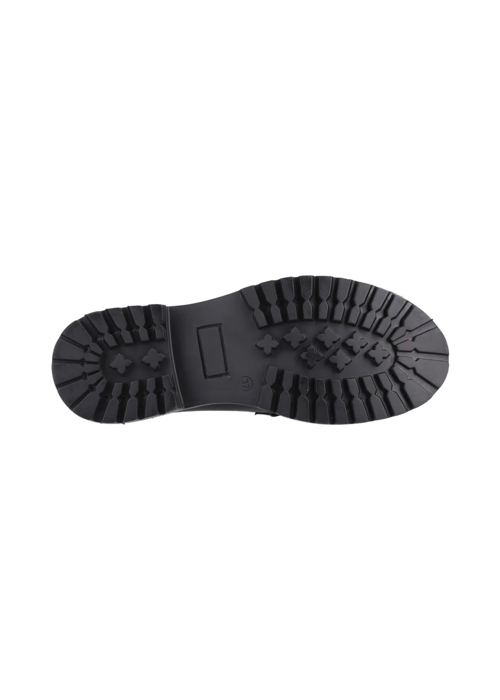 Hush Puppies Girls Black Abigail Senior School Shoes (Older 3-5) - 5 Image 4