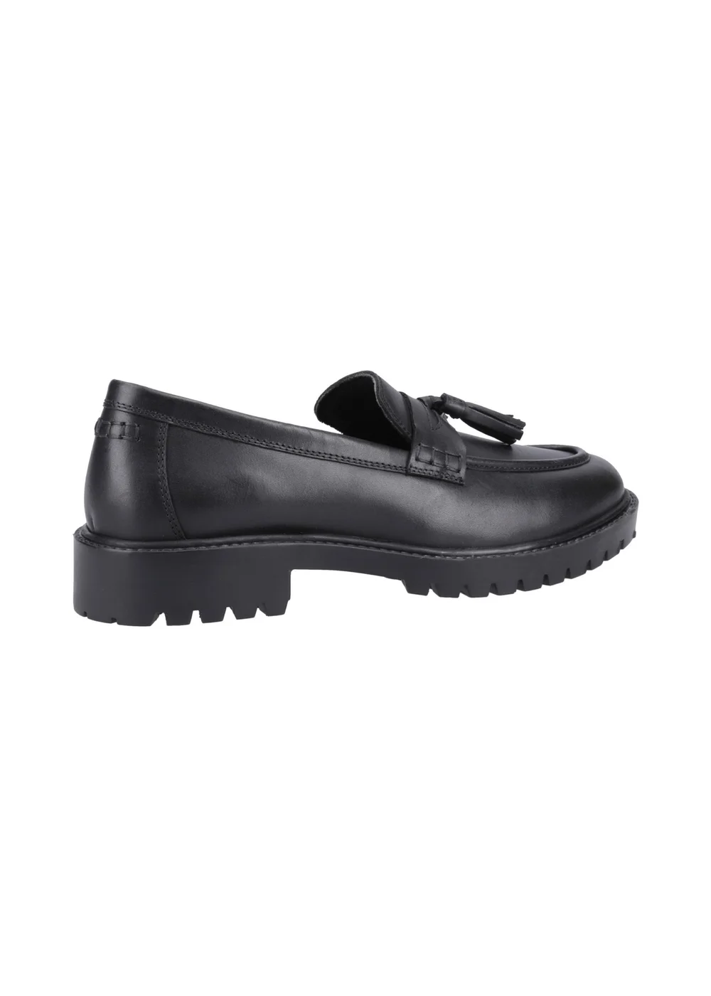 Hush Puppies Girls Black Abigail Senior School Shoes (Older 3-5) - 5 Image 3