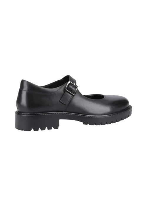 Hush Puppies Girls Black Aurora Senior School Shoes (Older 3-5) - 3 Image 3