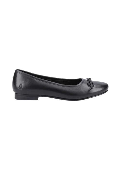 Hush Puppies Girls Black Evie Senior School Shoes (Older 3-5) - 3 Image 1