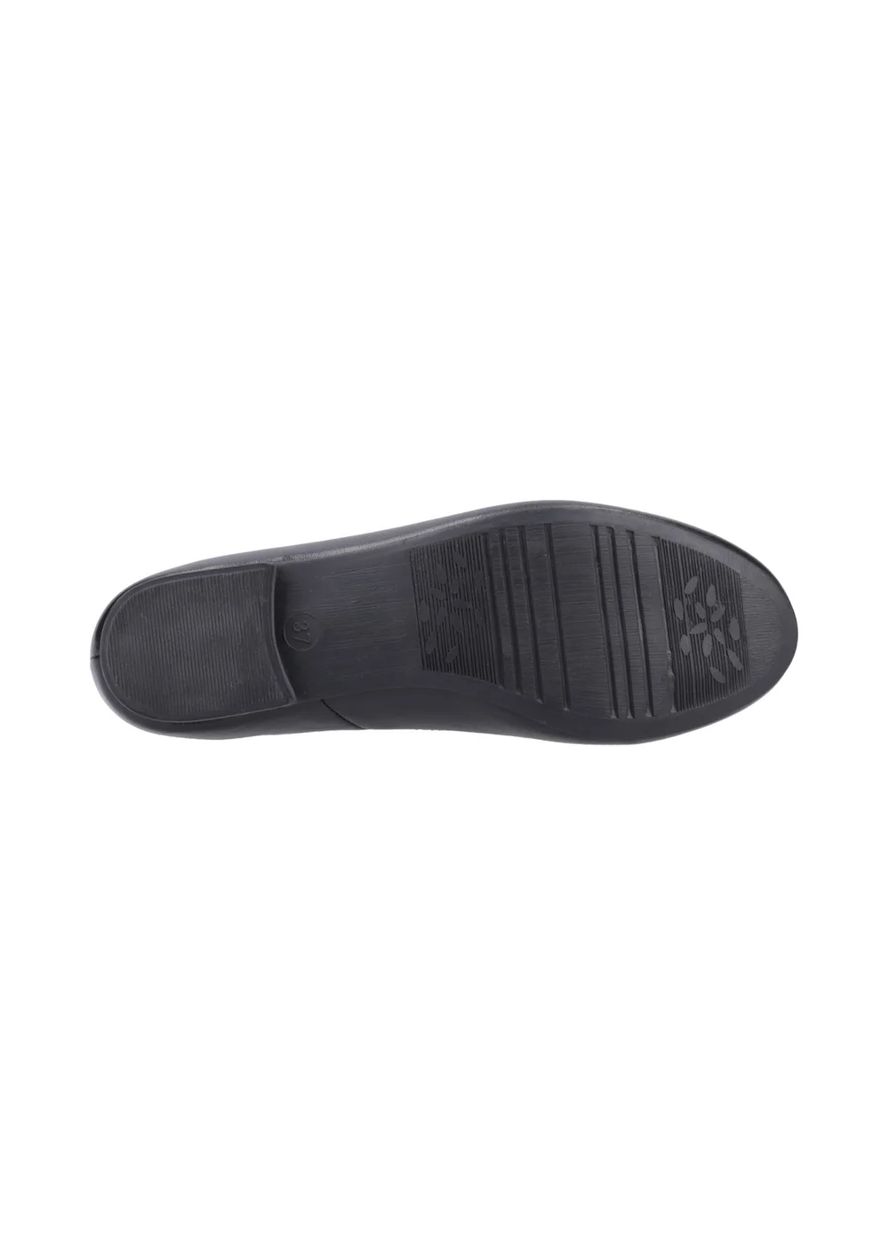 Hush Puppies Girls Black Evie Senior School Shoes (Older 3-5) - 3 Image 4