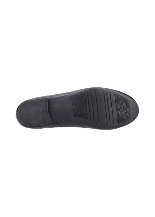 Hush Puppies Girls Black Evie Senior School Shoes (Older 3-5) - 3 Image 4