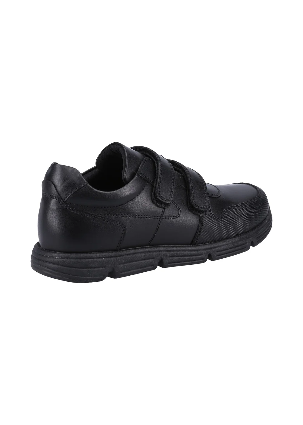 Hush Puppies Boys Black Lucas Senior School Shoes (Older 3-6) - 3 Image 3