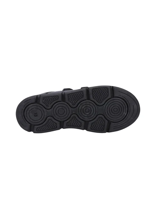 Hush Puppies Boys Black Lucas Senior School Shoes (Older 3-6) - 3 Image 4