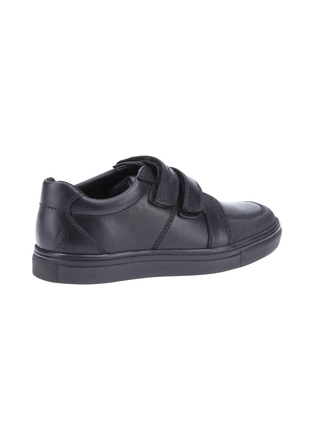 Hush Puppies Boys Black Santos Junior School Shoes (Younger 10-Older 2) - 10 Infants Image 3