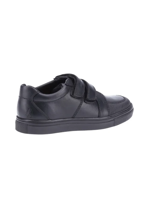 Hush Puppies Boys Black Santos Junior School Shoes (Younger 10-Older 2) - 10 Infants Image 3
