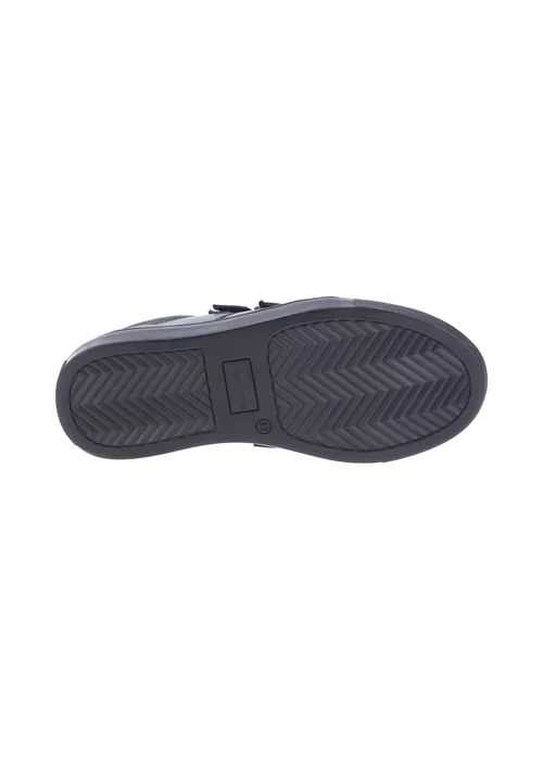 Hush Puppies Boys Black Santos Junior School Shoes (Younger 10-Older 2) - 10 Infants Image 4