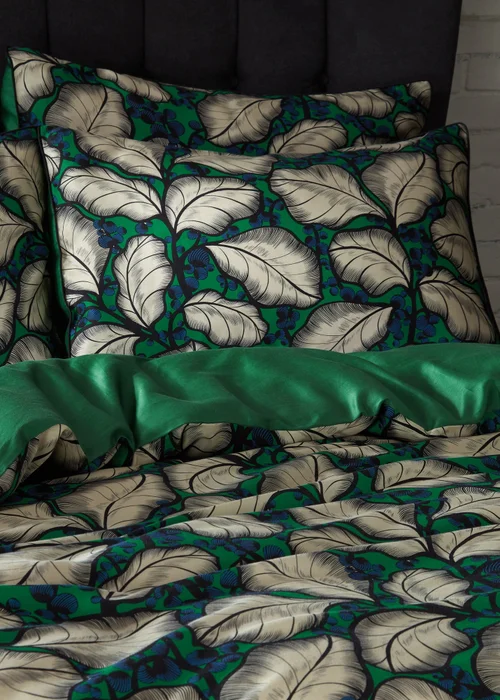 EW by Edinburgh Weavers Magali Tropical Piped Duvet Cover Set - Single Image 2