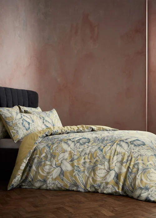 EW by Edinburgh Weavers Tivoli Tropical Piped Duvet Cover Set - Single Image 1