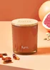 furn.Wildlings Amber, Cinnamon + Mandarin Scented Glass Candle (8.5 x 10 x 8.5cm) - One Size Image 3