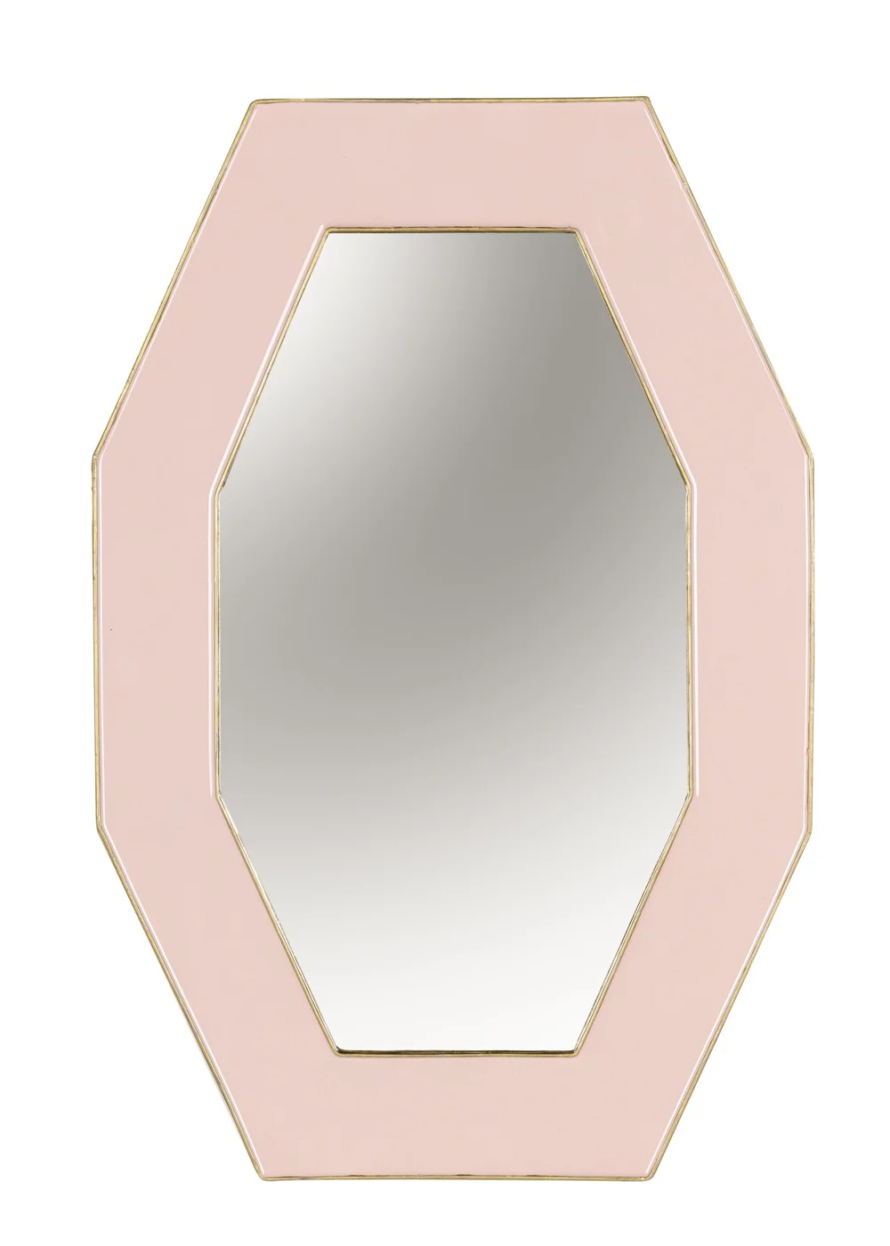 Paoletti Framed Octagonal Wall Mirror (39 x 59 x 2cm) - One Size Image 2