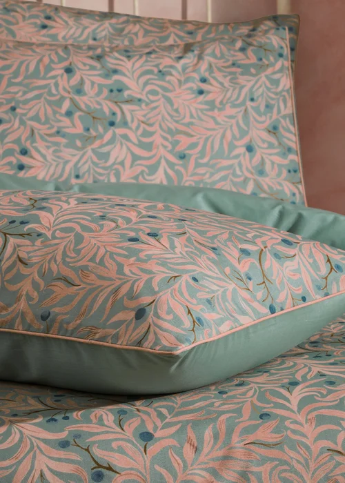 EW by Edinburgh Weavers Malory Floral Piped Duvet Cover Set - Single Image 4