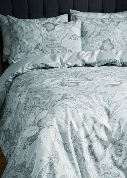 EW by Edinburgh Weavers Tivoli Tropical Piped Duvet Cover Set - Single Image 3