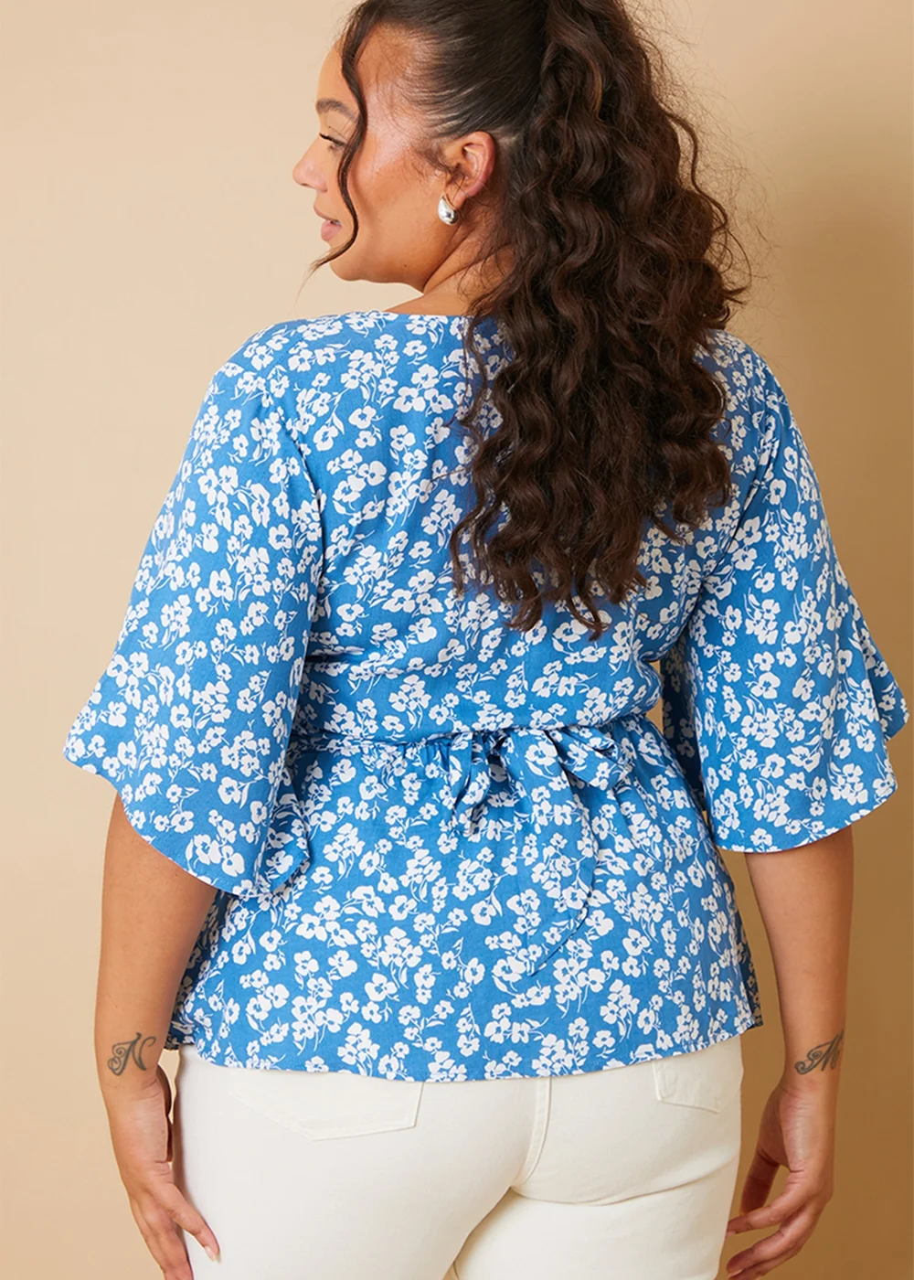 In The Style Floral Print Blouse - 8 Image 8