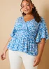 In The Style Floral Print Blouse - 8 Image 5