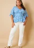 In The Style Floral Print Blouse - 8 Image 4