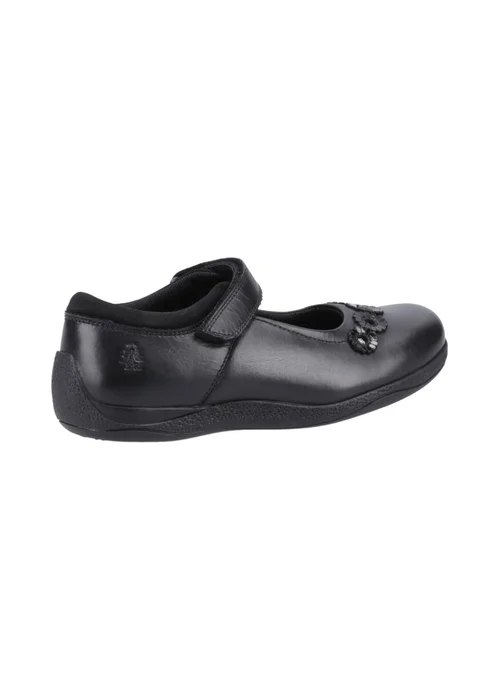 Hush Puppies Girls Black Christina Junior School Shoes (Younger 10-Older 2) - 2 Image 3