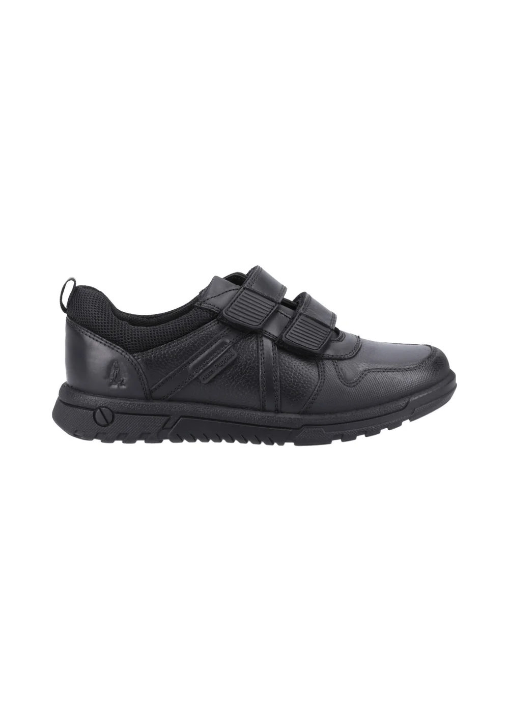 Hush Puppies Boys Black Spencer Junior School Shoes (Younger 10-Older 6) - 10 Infants Image 1