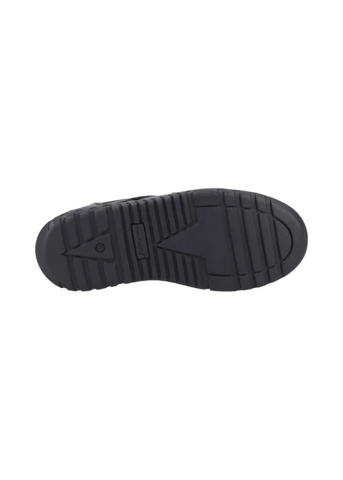 Hush Puppies Boys Black Spencer Junior School Shoes (Younger 10-Older 6) - 10 Infants Image 4