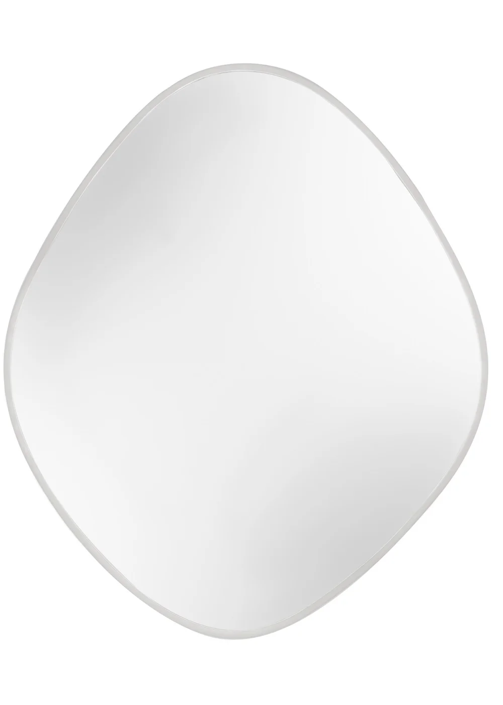 Yard Organic Oval Wall Mirror (50 x 60 x 1.5cm) - One Size Image 2