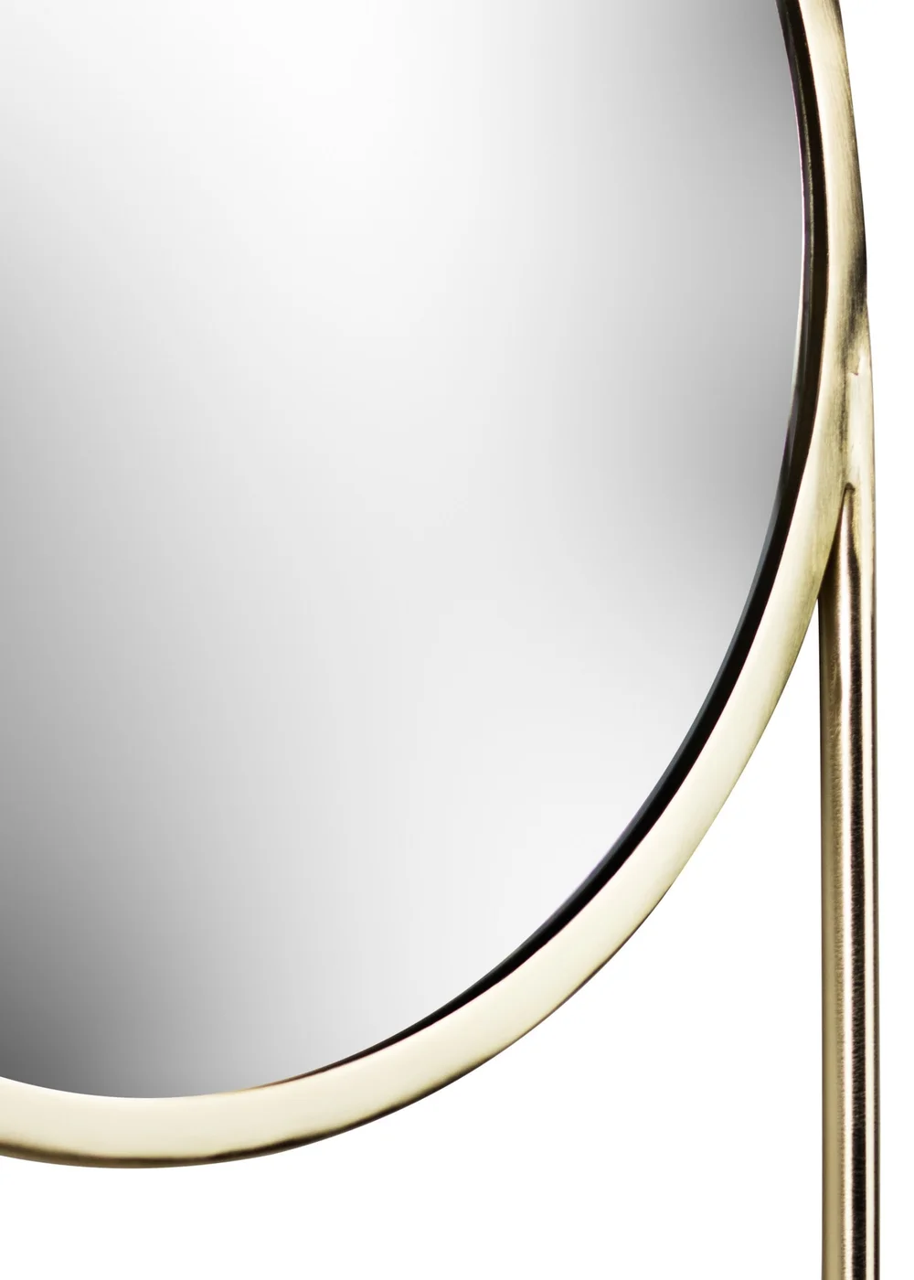 Ouko Round Shelf Wall Mirror (38 x 60 x 1cm) - One Size Image 3