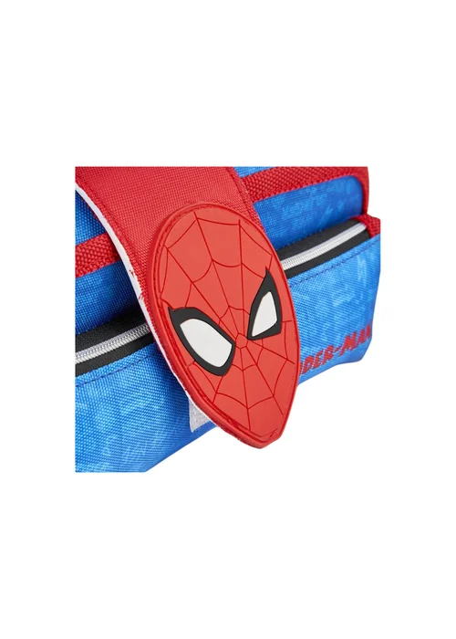 Spiderman Red Set with 3D Backpack And Pencil Case - One Size Image 5