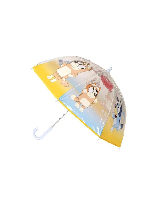 Bluey Blue All Weather Set With Backpack Along With An Umbrella - One Size Image 3