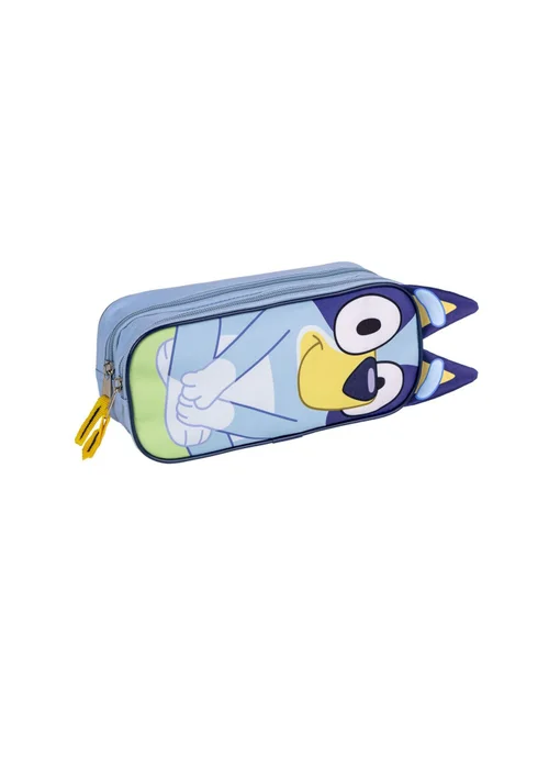 Bluey Blue 3D Backpack And Pencil Case Set - One Size Image 3