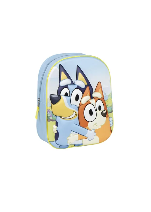 Bluey Blue 3D Backpack And Pencil Case Set - One Size Image 2