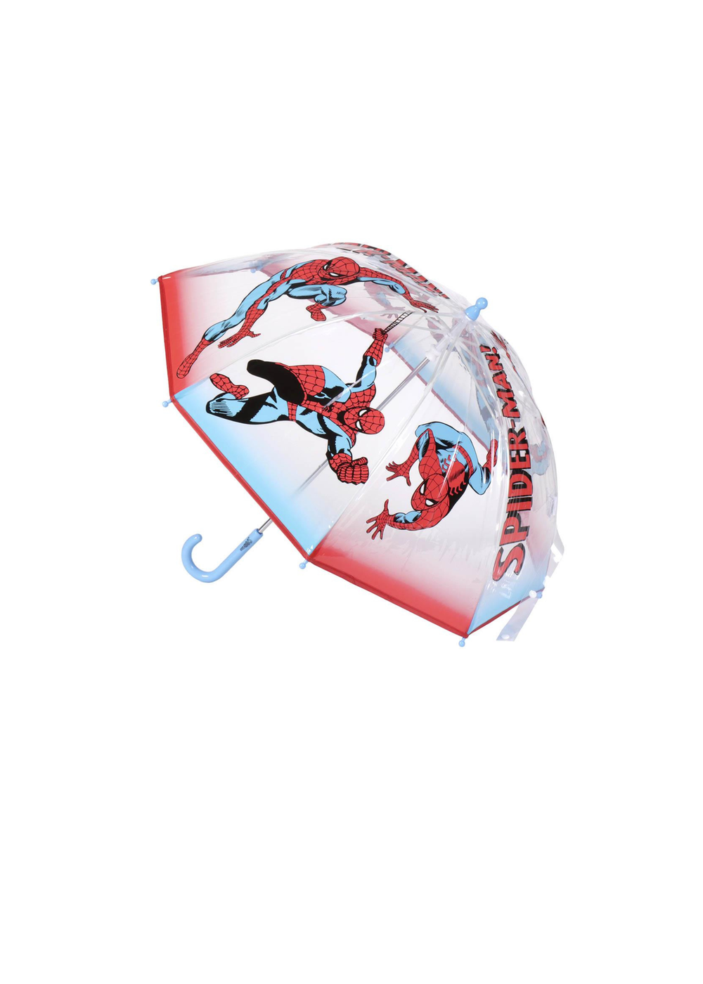 Spiderman Red All Weather Set With Backpack Along With An Umbrella - One Size Image 4