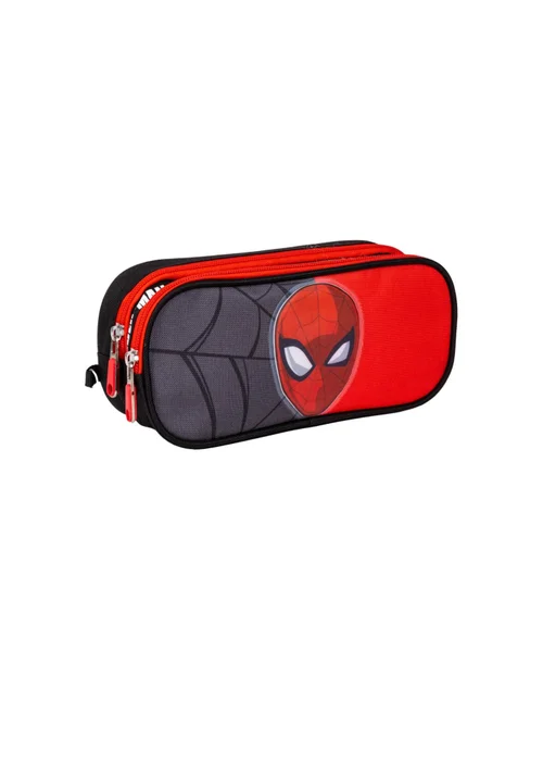Red Spiderman Backpack Along With A Pencil Case - One Size Image 4