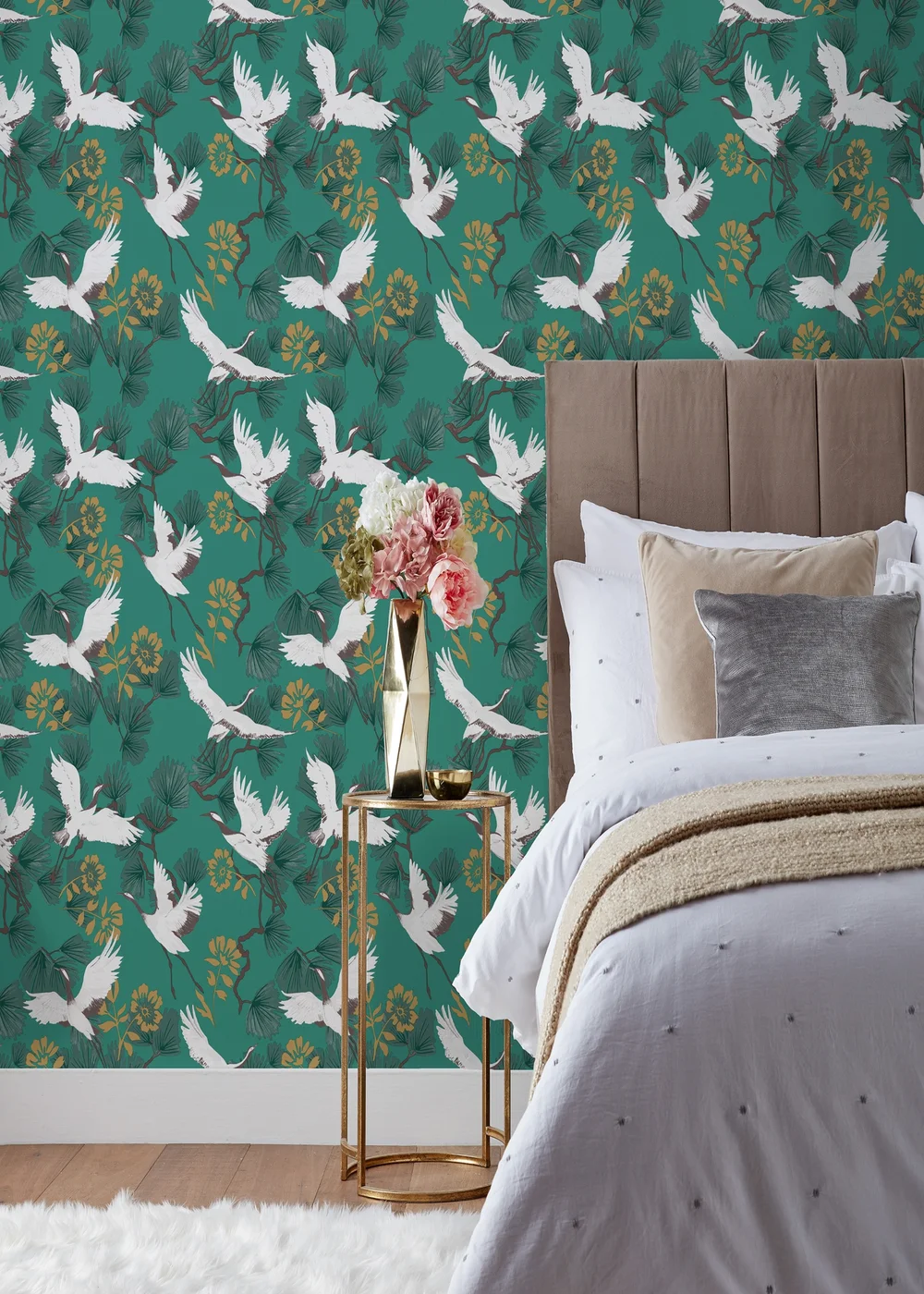 furn. Demoiselle Tropical Wallpaper (53 x 1050cm) - One Size Image 2