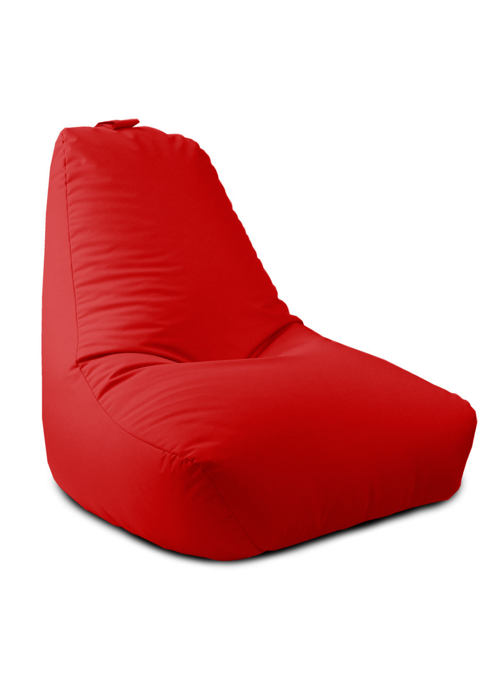 rucomfy Indoor/Outdoor Lounge Chair Red Beanbag - One Size Image 2