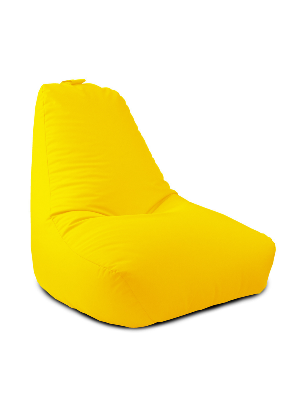 rucomfy Indoor/Outdoor Lounge Chair Yellow Beanbag - One Size Image 2