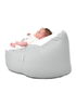 rucomfy Cotton Gaga Platinum Grey Baby Beanbag - One Size Image 3