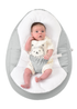 rucomfy Cotton Gaga Platinum Grey Baby Beanbag - One Size Image 2