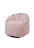 rucomfy Snug Cinema Chair Dusky Pink Beanbag - One Size Image 2
