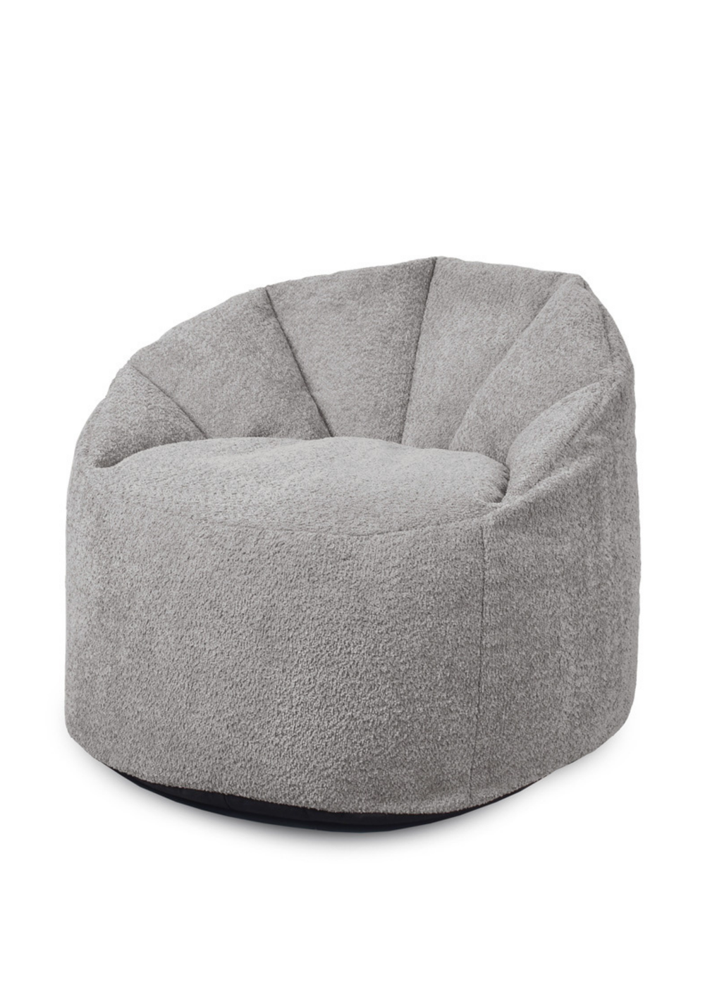 rucomfy Snug Cinema Chair Grey Beanbag - One Size Image 2